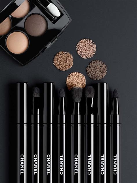 chanel bag makeup brush holder|chanel retractable eyeshadow brush.